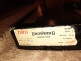 NIB Browning Medallion 30-06 1974 Flawless - 14 of 15