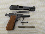 Browning Belgium Made Hi-Power Pistol in 9mm with Tangent Sight and Cut for Stock Backstrap - 4 of 10