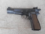 Browning 1968 Hi=Power Pistol in 9mm Luger Caliber-High Condition - 1 of 20