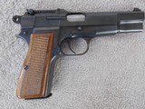 Manufactured in Belgium, this Browning Hi Power with tangent sight in 9 mm manufactured in 1966 is in at least very good+ to excellent condition. - 2 of 20