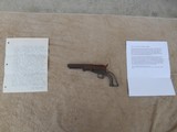 Relic Colt Model 1849 Pocket Revolver Unearthed Near Site of 1877 Birch Creek Massacre Site in Idaho With Letter From Finder - 1 of 7