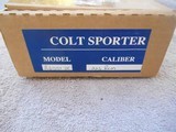 Colt 20-inch Sporter Target Model (R6551) and Colt Sporter Conversion Kit to Tactical Carbine (R6551DC), Both in Blue Label Boxes - 9 of 11