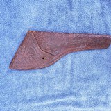 A
Vintage Holster for a Colt or Smith & Wesson Large Frame Revolver With a 7 1/2 Inch Barrel