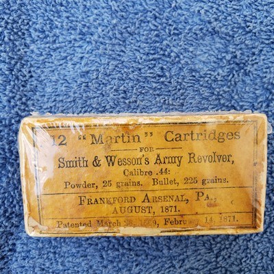 Frankford Arsenal Packet of 12 .44 Caliber 