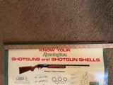 Remington “Know Your Remington Shotguns and Shotshells poster” - 11 of 12