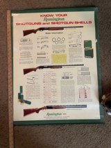 Remington “Know Your Remington Shotguns and Shotshells poster” - 1 of 12