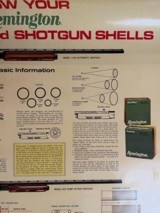 Remington “Know Your Remington Shotguns and Shotshells poster” - 3 of 12