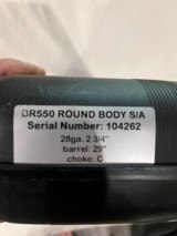 B Rizzini BR550 Round Body 28ga 2 3/4