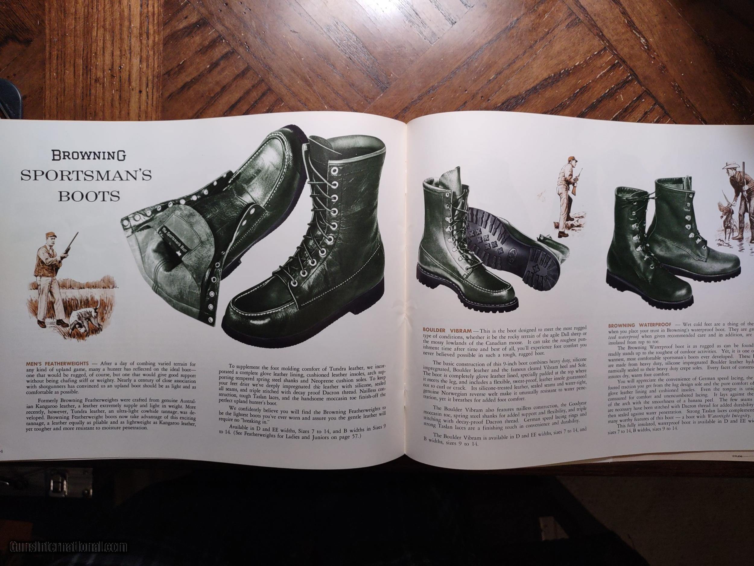 Browning featherweight boots discount kangaroo