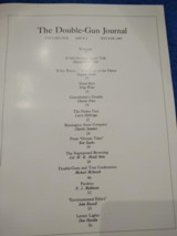 THE DOUBLE GUN JOURNAL - 9 of 9