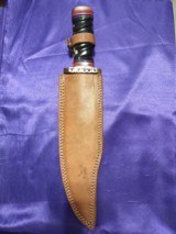 Handmade Bowie/Hunting knife - 9 of 10
