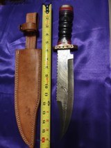 Handmade Bowie/Hunting knife - 6 of 10