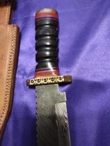 Handmade Bowie/Hunting knife - 3 of 10