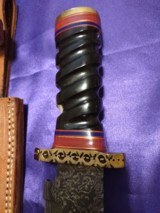 Handmade Bowie/Hunting knife - 7 of 10