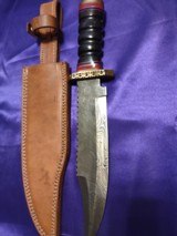 Handmade Bowie/Hunting knife - 4 of 10