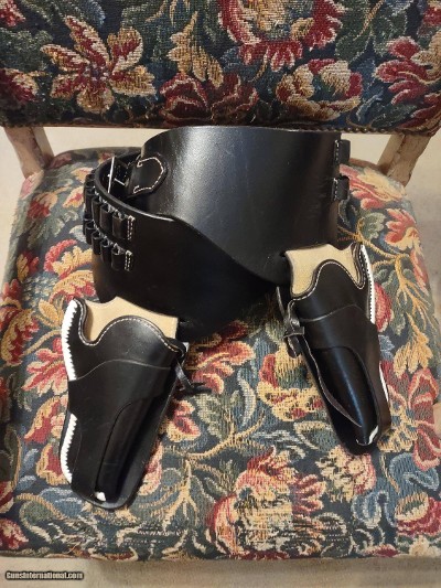 George Lawrence double Buscadero rig