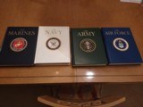Four incredibly detailed books, military