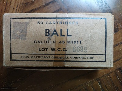 OLIN MATHIESON .45 1911