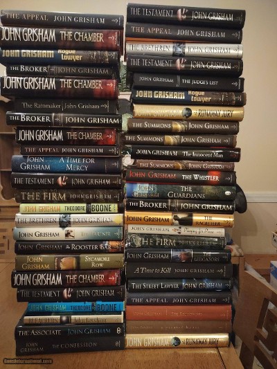 JOHN GRISHAM NOVELS, 47 books