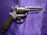 Pinfire French 9MM REVOLVER - 1 of 13