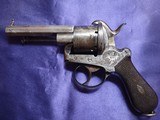 Pinfire French 9MM REVOLVER - 2 of 13
