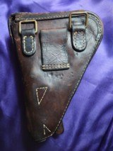 Nambu, Type 14, leather holster - 5 of 10