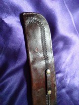 Soft leather scabbard, 35 inches - 6 of 9