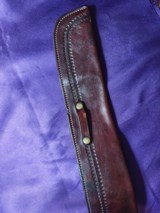 Soft leather scabbard, 35 inches - 8 of 9