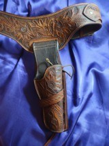 J. Nunez, gunfighter tooled holster