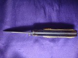 Folding knife, all steel, 7 3/4