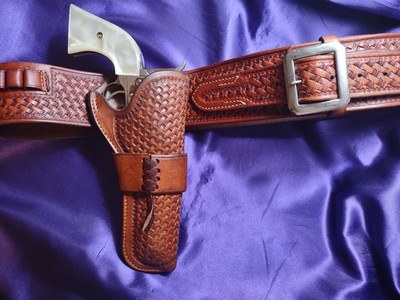 George Lawrence SAA belt and holster - Image 1 of 12