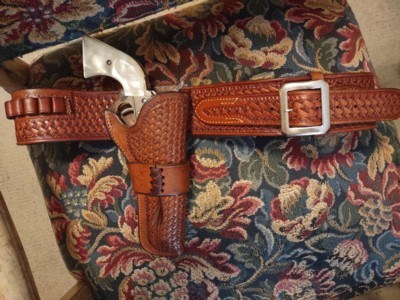 George Lawrence SAA belt and holster - Image 11 of 12
