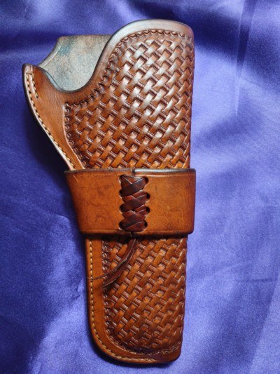 George Lawrence SAA belt and holster - Image 8 of 12