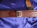 George Lawrence SAA belt and holster - Image 6 of 12