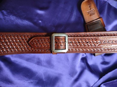 George Lawrence SAA belt and holster - Image 6 of 12