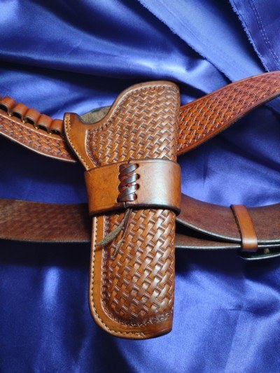 George Lawrence SAA belt and holster - Image 2 of 12