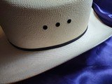 Resistol western straw hat - 5 of 13