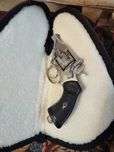 Webley & Scott , Mark IV, .38 S&W - Image 9 of 13