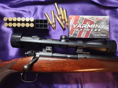 Winchester Model 70 Pre-64, .220 Swift - Image 1 of 15