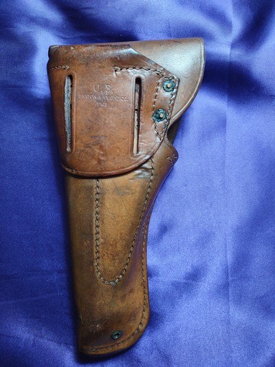 Graton & Knight leather 1911 holster - Image 4 of 7