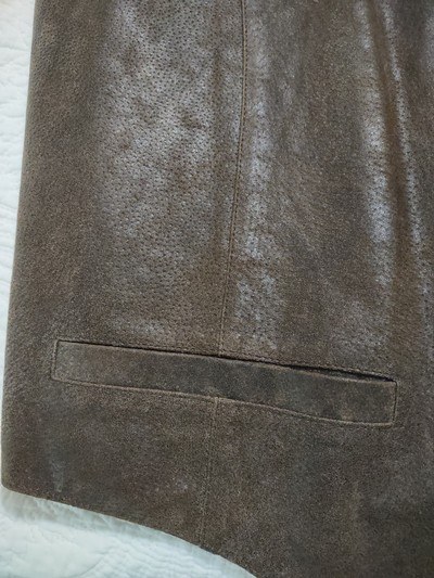 ADLER, LEATHER VEST, XXL - Image 5 of 14