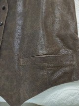 ADLER, LEATHER VEST, XXL - Image 14 of 14