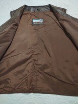 ADLER, LEATHER VEST, XXL - Image 6 of 14