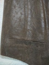 ADLER, LEATHER VEST, XXL - Image 5 of 14