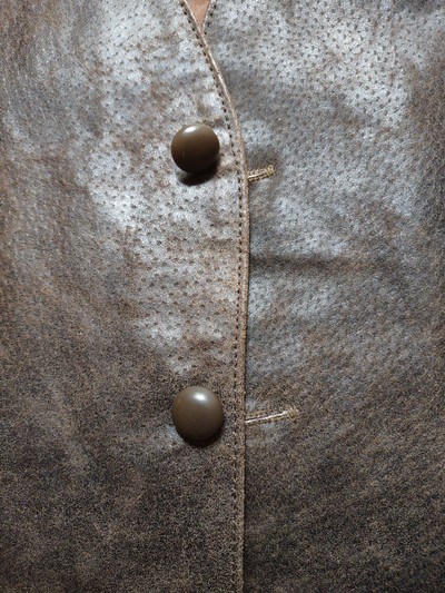 ADLER, LEATHER VEST, XXL - Image 12 of 14