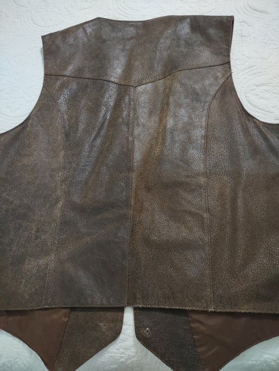 ADLER, LEATHER VEST, XXL - Image 13 of 14