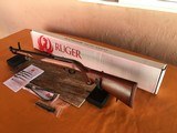 Ruger Model 10/22 - LR. Rifle w/ Mannlicher Stock - NIB - 2 of 13