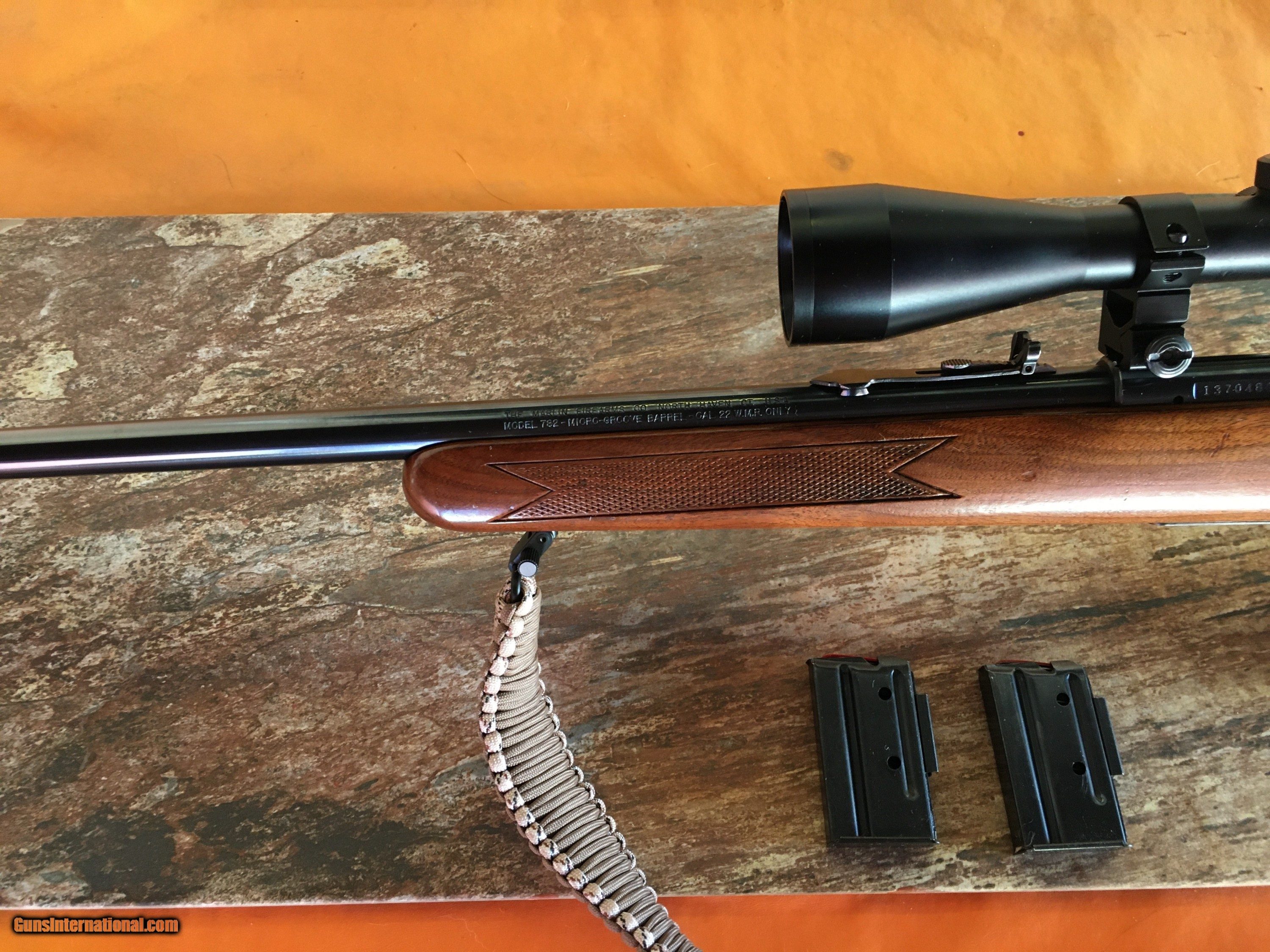 Marlin Model 782 - Bolt Action - Repeater Series - .22 WMR Rifle