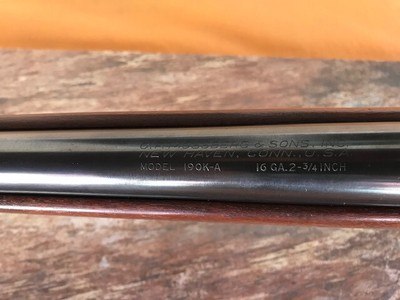 Mossberg Model 190 K - A - Bolt Action - 16 Ga. Shotgun - Image 11 of 15