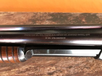 Ithaca Model 37 R - 16 Ga. Slide Action Repeating Shotgun - Image 10 of 15